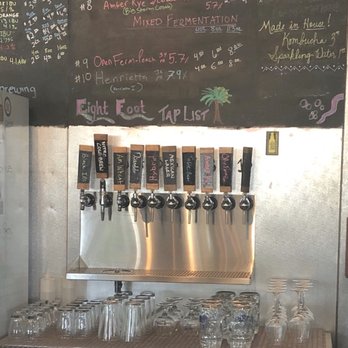Eight-Foot Brewing - Beer taps and menu. - Breweries Near Me - Cape Coral, Florida Eight-Foot Brewing - Beer taps and menu. - Breweries Near Me - Cape Coral, Florida