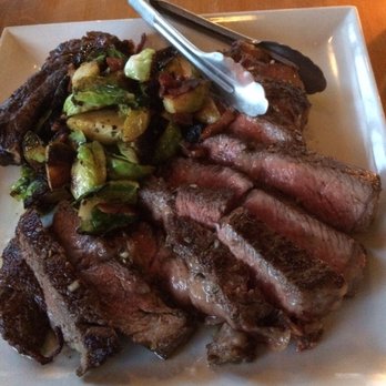 Good Luck Restaurant - The best steak I've eaten in Rochester! 32oz enough for two people but I didn't share. Lol - New American Near Me - Rochester, New York