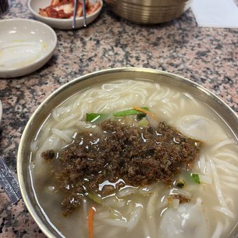 Mdk Noodles - Knife Cut Noodle in Chicken Broth (Kalguksu) - Korean Near Me - Anaheim, California Mdk Noodles - Knife Cut Noodle in Chicken Broth (Kalguksu) - Korean Near Me - Anaheim, California