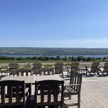 Tin Barn Brewing - View from the Patio - Breweries Near Me - Dundee, New York