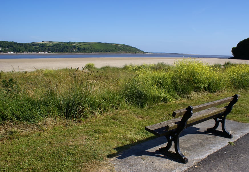 Llansteffan Beach
