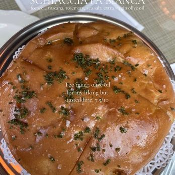 Tre Dita - Schiacciata Bianca - Italian Near Me - Chicago, Illinois