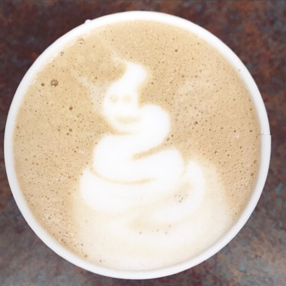 Green Dragon Cafe - a cup of cappuccino - Coffee & Tea Near Me