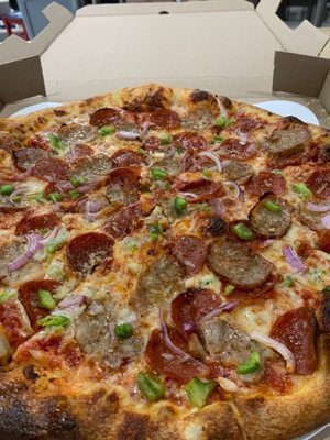 High Rise Pizza Kitchen by null