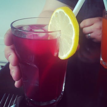 Wild Leek - Beet lemonade. - Vegan Near Me - Halifax, Nova Scotia