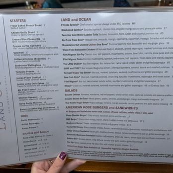 Land Ocean Restaurant Meridian - Menu November 2024 - New American Near Me - Meridian, Idaho