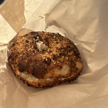 Courage Bagels - Burnt everything with cream cheese - Bagels Near Me - Los Angeles, California Courage Bagels - Burnt everything with cream cheese - Bagels Near Me - Los Angeles, California