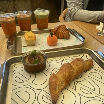 Under-Study - Assortment of drinks/pastries and duck liver mousse - Bakeries Near Me - Saint Helena, California Under-Study - Assortment of drinks/pastries and duck liver mousse - Bakeries Near Me - Saint Helena, California