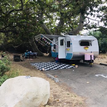 Sycamore Canyon Campground - The cool setup at the campsite next to ours - Parks Near Me - Malibu, California Sycamore Canyon Campground - The cool setup at the campsite next to ours - Parks Near Me - Malibu, California