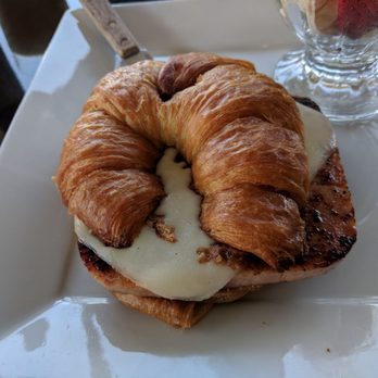 Emle's Restaurant - Ham & Swiss croissant, eggs on the side. - American Near Me - Northridge, California Emle's Restaurant - Ham & Swiss croissant, eggs on the side. - American Near Me - Northridge, California