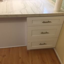 These are new drawers rather than having "dead" space.