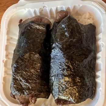 Ono Hawaiian BBQ - Barbecue Hawaiian BBQ Beef Musubi (2 pcs) - Hawaiian Near Me - Anaheim, California