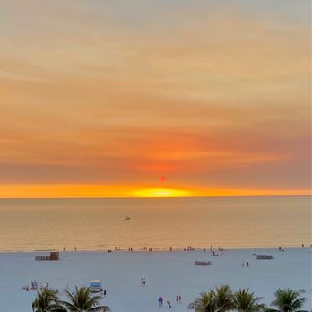 Tesoro - Sunset from the outdoor patio - Mediterranean Near Me - Marco Island, Florida