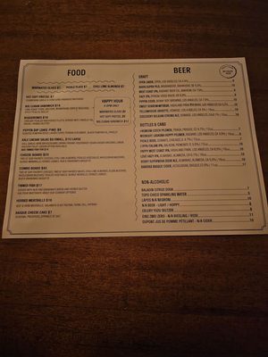 Menu photo 7 Tabula Rasa Bar Los Angeles, CA