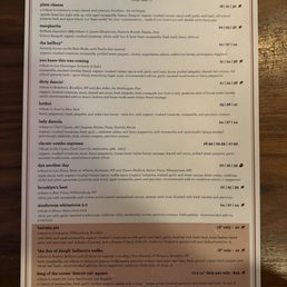 Tribute Pizza - Menu - is duplicate, menu - Pizza Near Me - San Diego, California