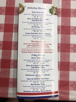 Menu photo 3 El Pilon Kearny, NJ