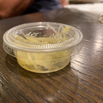 Thumbling - They wanted $1.00 for not even half full ginger - Shanghainese Near Me - West Covina, California Thumbling - They wanted $1.00 for not even half full ginger - Shanghainese Near Me - West Covina, California