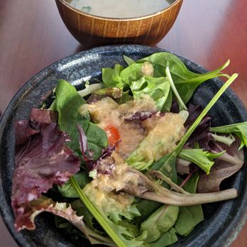 Sushi NAKATA - Soup and salad with lunch menu - Sushi Bars Near Me - Monrovia, California