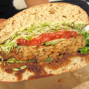 Peace Café - Tempeh burger.. - Vegan Near Me - Honolulu, Hawaii Peace Café - Tempeh burger.. - Vegan Near Me - Honolulu, Hawaii