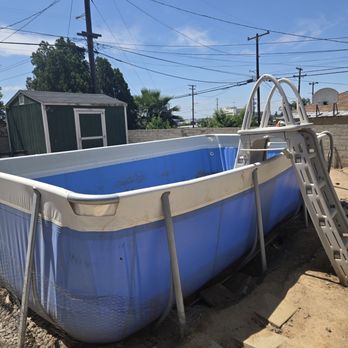 The Trailer Haul Guy - Above ground pool before - Junk Removal & Hauling Near Me The Trailer Haul Guy - Above ground pool before - Junk Removal & Hauling Near Me