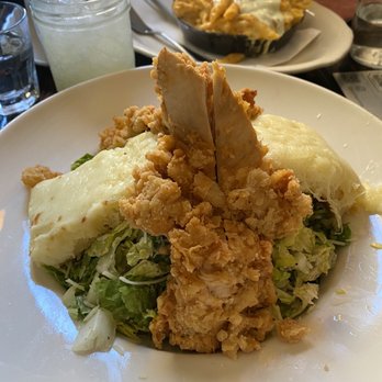 Jacob's Pickles - Buttermilk Fried Chicken Caesar Salad - Comfort Food Near Me - New York, New York Jacob's Pickles - Buttermilk Fried Chicken Caesar Salad - Comfort Food Near Me - New York, New York