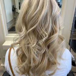 Hair By Christine - Root touch up and done highlights !
