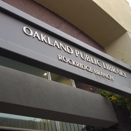 Exterior photo of Rockridge Branch Library - Oakland, California Exterior photo of Rockridge Branch Library - Oakland, California
