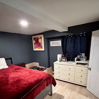 That Guy Carpentry - Bedroom painting and installation of new lights . Putting dimmers and new wiring. - General Contractors Near Me