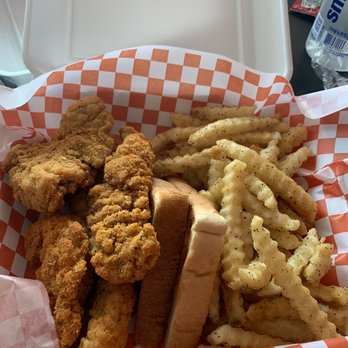 The Chicken Hut - Lemon pepper hot tenders. - Chicken Wings Near Me - Arlington, Texas