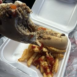 JB's Cheesesteak - Half Chicken Philly Combo