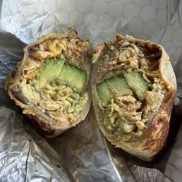 the Sig breakfast burrito the Sig breakfast burrito