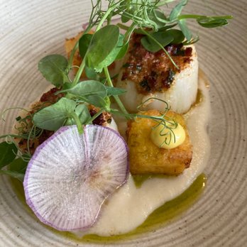 The Conservatory - Scallops - New American Near Me - Half Moon Bay, California The Conservatory - Scallops - New American Near Me - Half Moon Bay, California