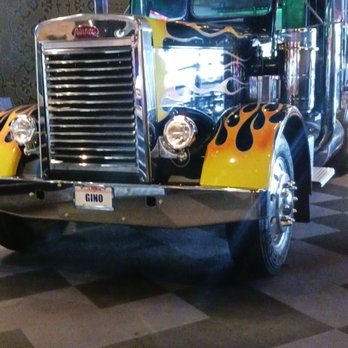 Pizza Rock - Semi truck inside the restaurant - Pizza Near Me - Henderson, Nevada Pizza Rock - Semi truck inside the restaurant - Pizza Near Me - Henderson, Nevada
