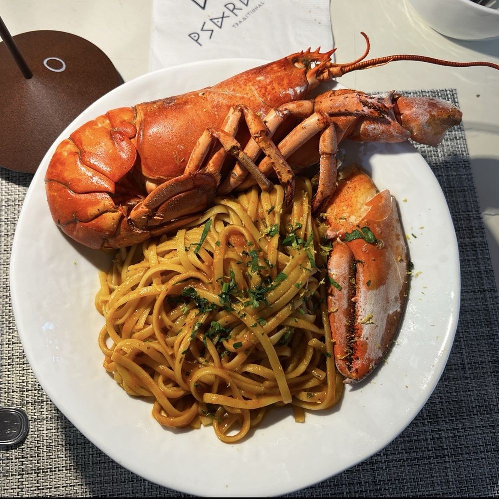Psaraki - Lobster Pasta - Greek Near Me - Brooklyn, New York Psaraki - Lobster Pasta - Greek Near Me - Brooklyn, New York