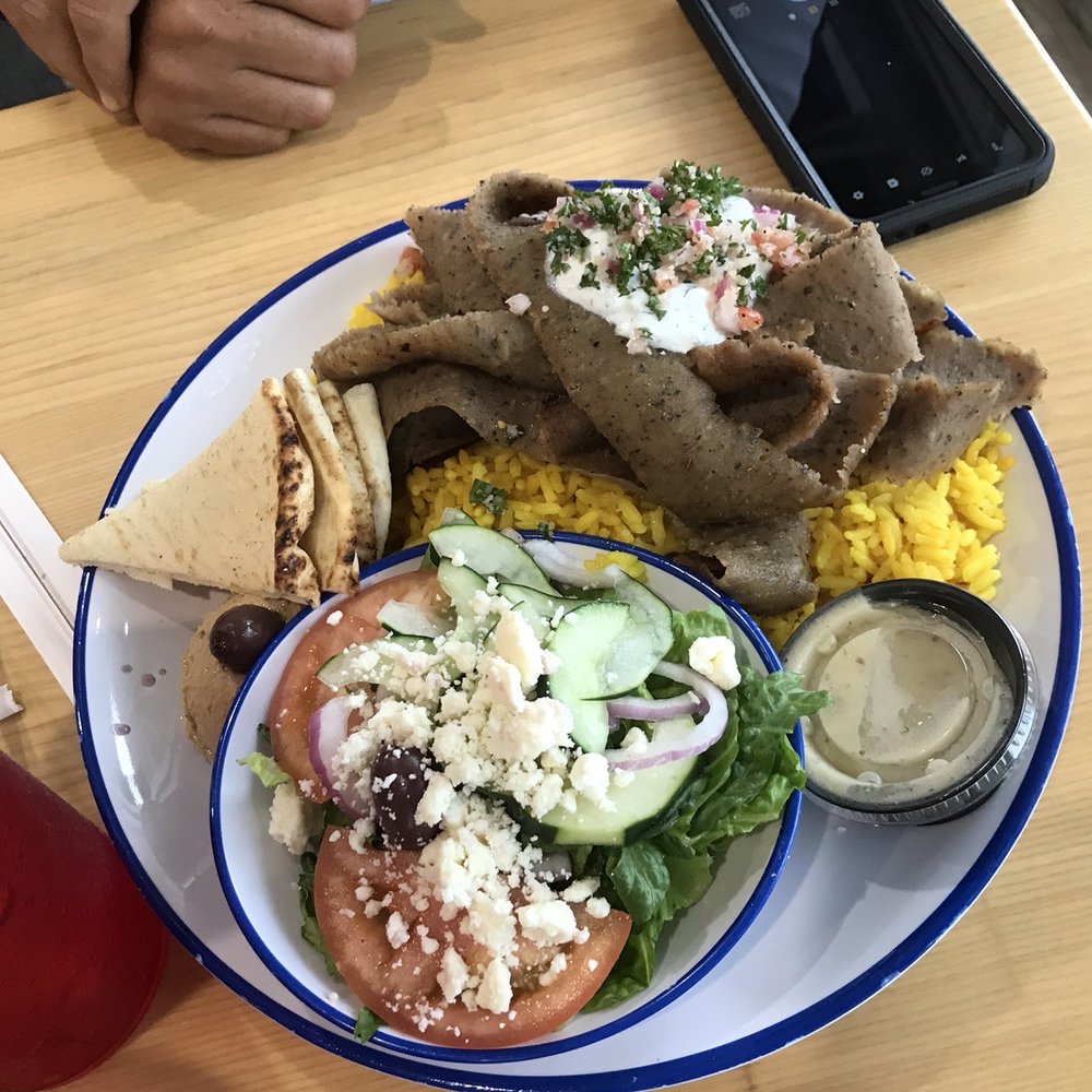 Yasou Cafe - Lamb plate with humus and a salad. We came here to try this dish and man it did not disappoint. The meat was tender and very tasty. - Mediterranean Near Me - Tallahassee, Florida Yasou Cafe - Lamb plate with humus and a salad. We came here to try this dish and man it did not disappoint. The meat was tender and very tasty. - Mediterranean Near Me - Tallahassee, Florida