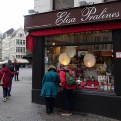 Elisa Pralines - niet te missen op weg naar de Grote Markt
