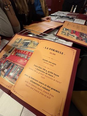 Menu photo 1 L’Entrecôte de Paris Paris, 75