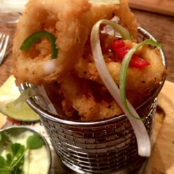 Green's of Whitby - Salt & pepper squid
