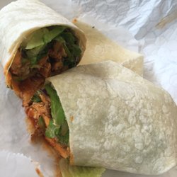 Valley Fresh - Buffalo Chicken Avocado wrap.