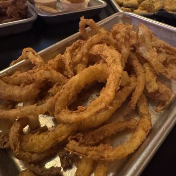 Twisted Root Burger - Onion Strings - Burgers Near Me - Plano, Texas