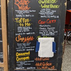 Short Tail Coffee - Menu