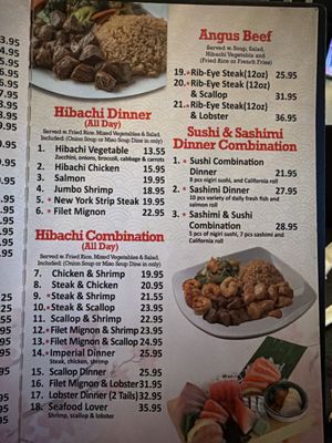 Menu photo 4 Yamato Steakhouse Marianna, FL Menu photo 4 Yamato Steakhouse Marianna, FL