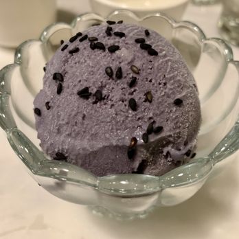 Beyond Sushi - Taro Root ice cream - Very good, mochi like consistency - Vegan Near Me - New York, New York
