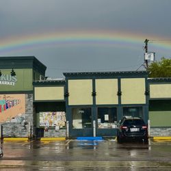 Beautiful view, downtown at the store