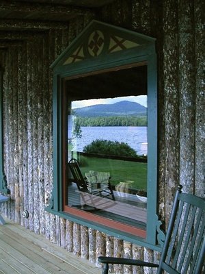 The Hedges on Blue Mountain Lake by null