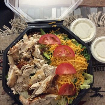 Juan Pollo - Grilled Chicken Salad with Ranch Dressing - Mexican Near Me - Cathedral City, California Juan Pollo - Grilled Chicken Salad with Ranch Dressing - Mexican Near Me - Cathedral City, California
