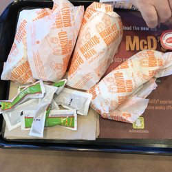 McDonald's - Breakfast burritos