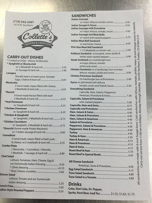 Menu photo 2 Collette's Catering-Carry Out Pueblo, CO