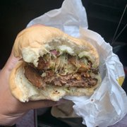 Photo of HipCityVeg - Philadelphia, PA, United States. Oh Maitake Beyond Burger