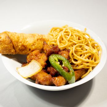 Happy Dragon - a bowl of chinese food - Chinese Near Me - Bakersfield, California